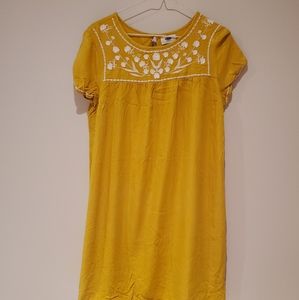 COPY - Yellow Embroidered Smock